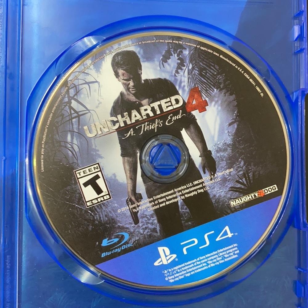 Sony PLAY STATION Uncharted 4 A Thief’s End